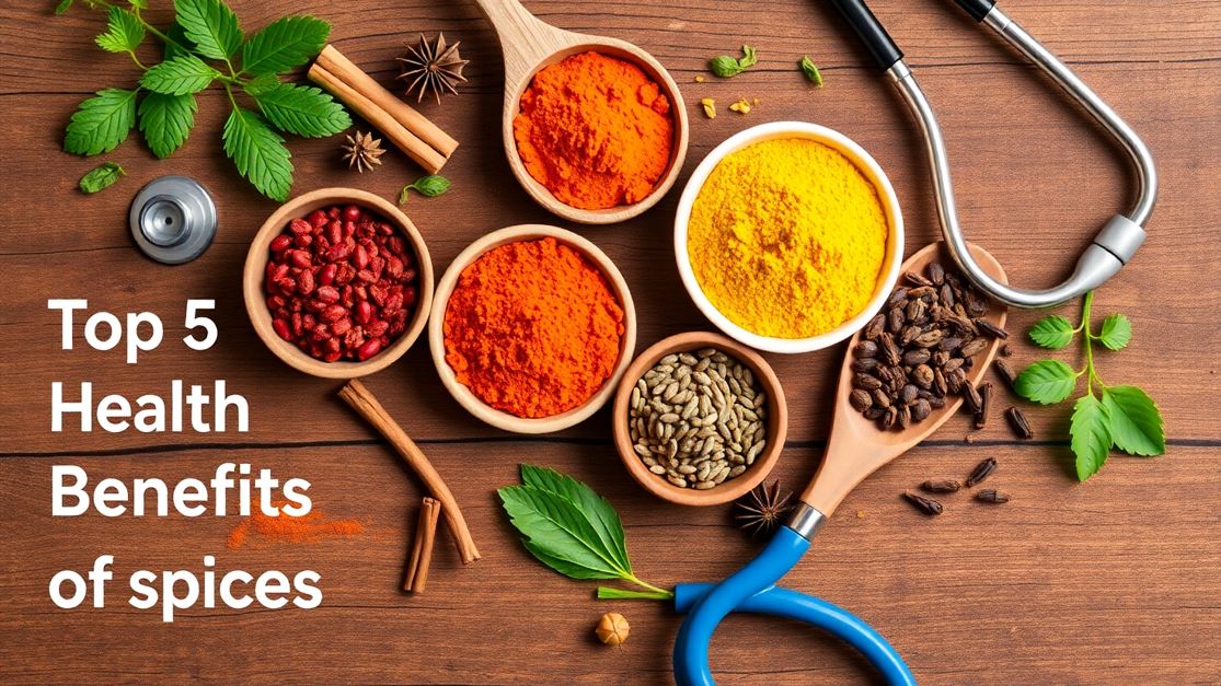 Top 5 Health Benefits of Spices in Everyday Cooking