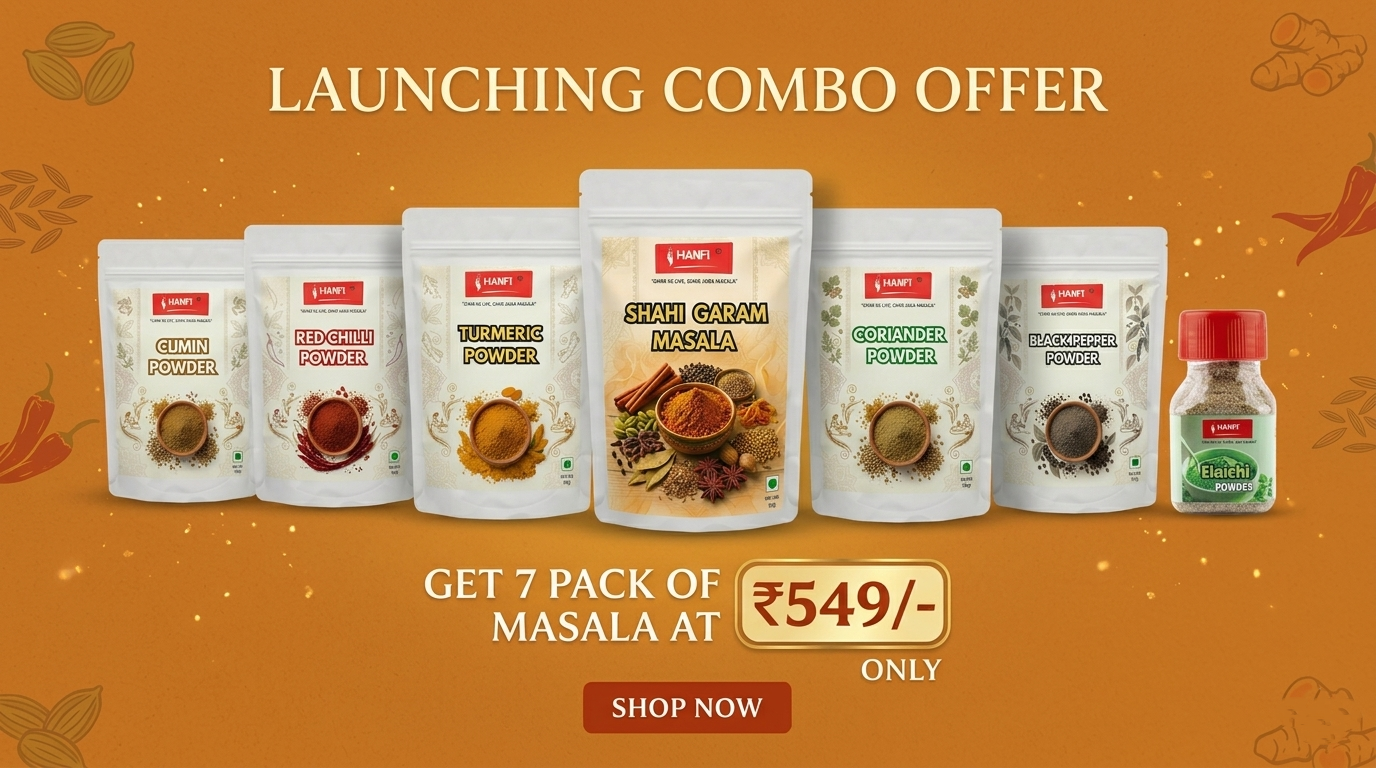 7 Spices Combo Pack – Premium Indian Masala Collection