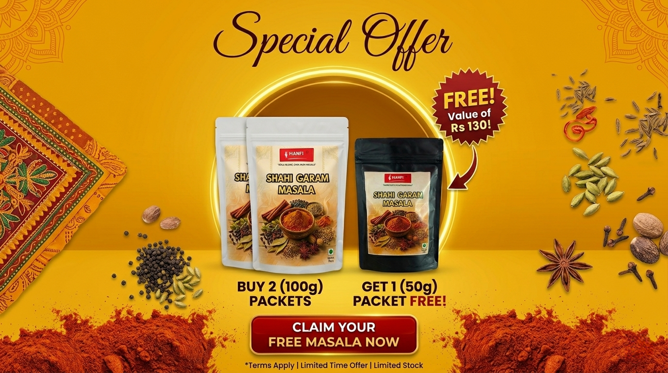 Hanfi Shahi Garam Masala Combo | Buy 2 Get 1 Free