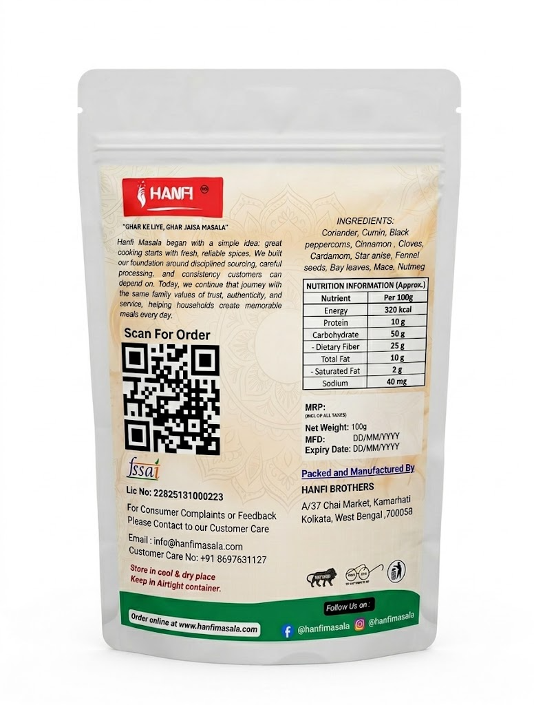 Premium Shahi Garam Masala Powder pack image 2
